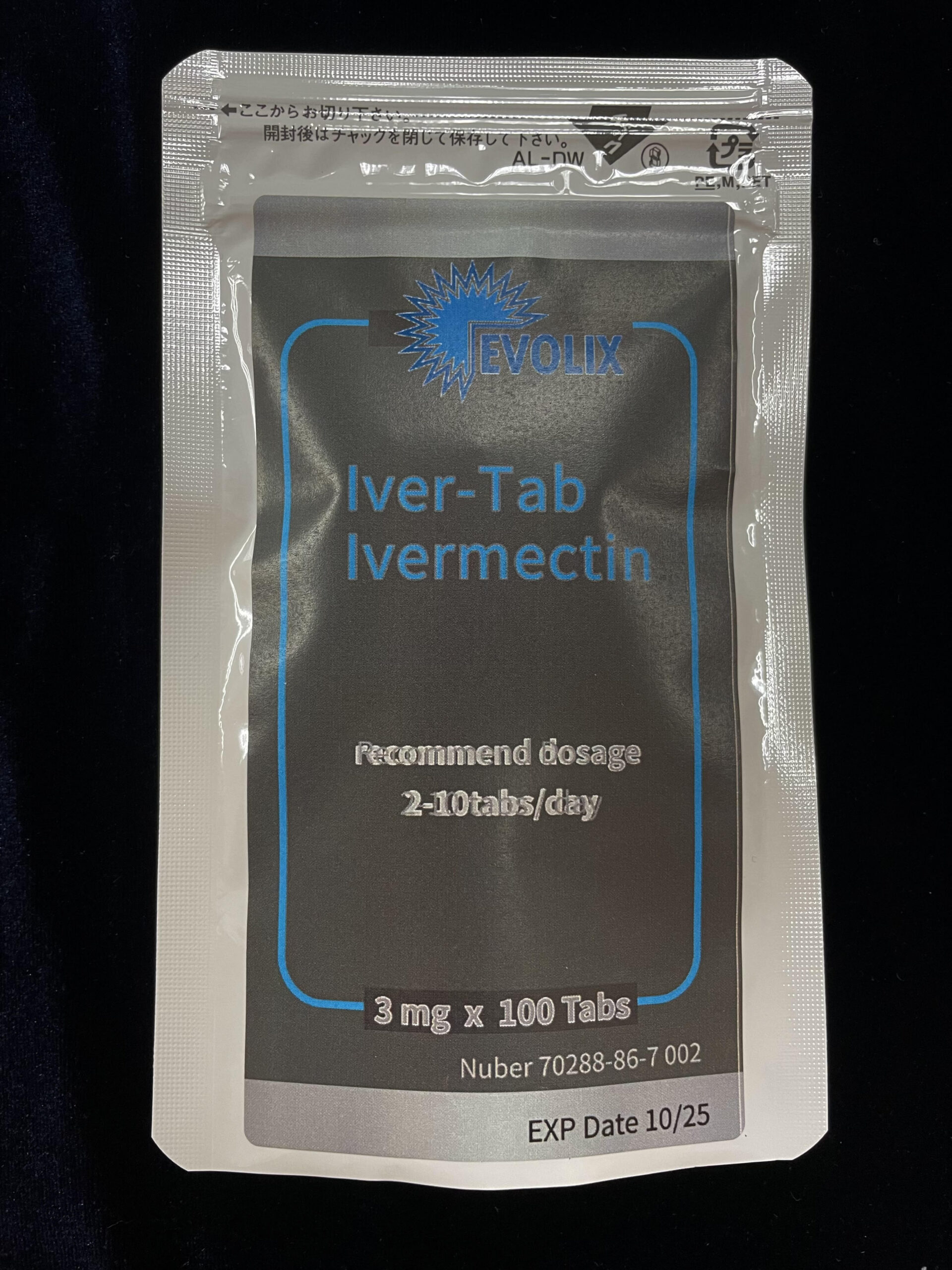 Iver-Tab 3mg x 100tabs