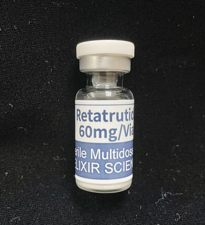 Retrudide Injection Retatrutide 60mg (GLP-1) x 1 Vial + Injection Water Ample ...